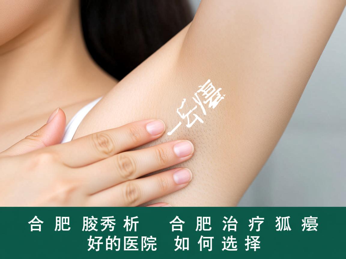 合肥腋秀解析，合肥治疗狐臭最好的医院如何选择