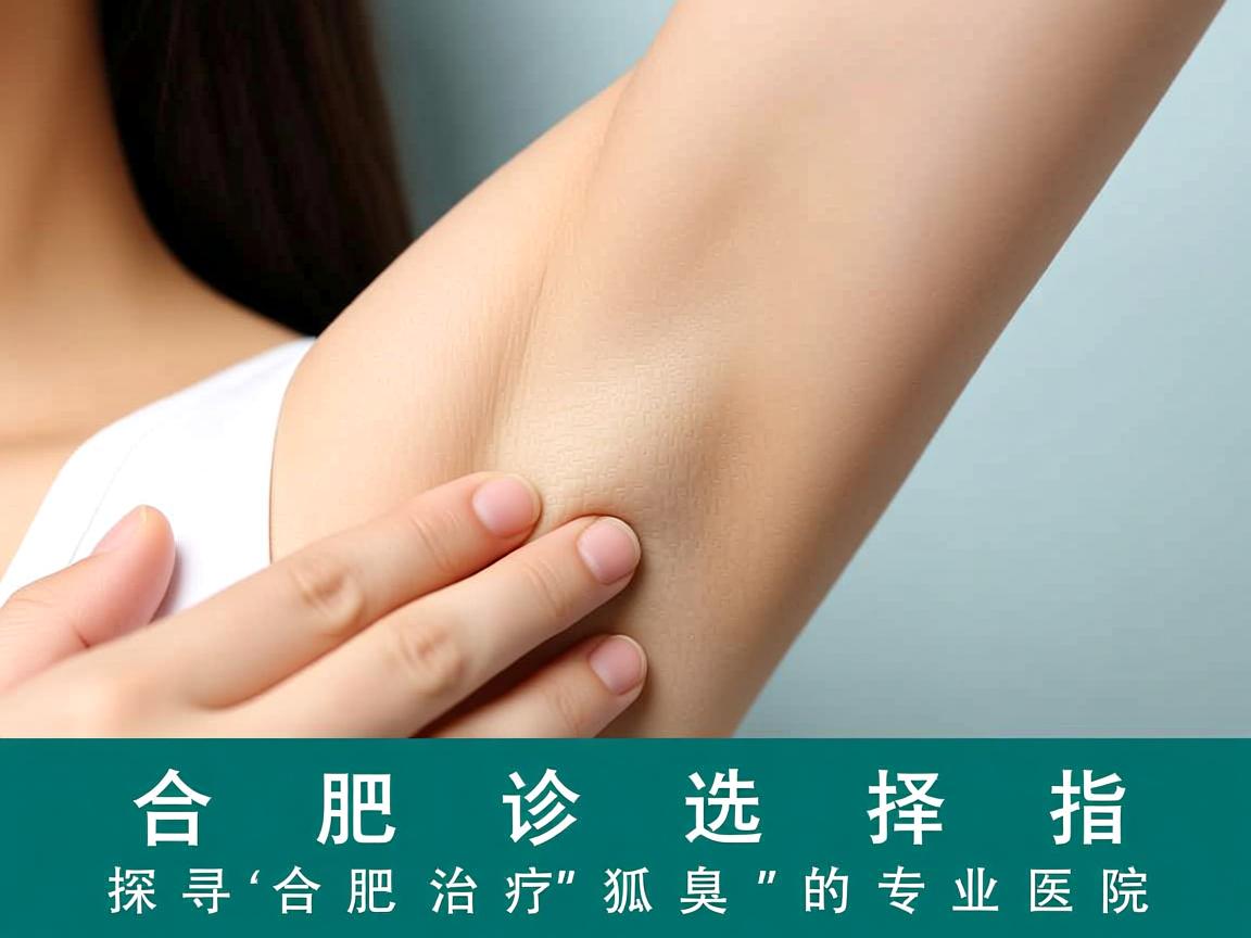 合肥腋臭诊疗选择指南，探寻合肥治疗狐臭的专业医院