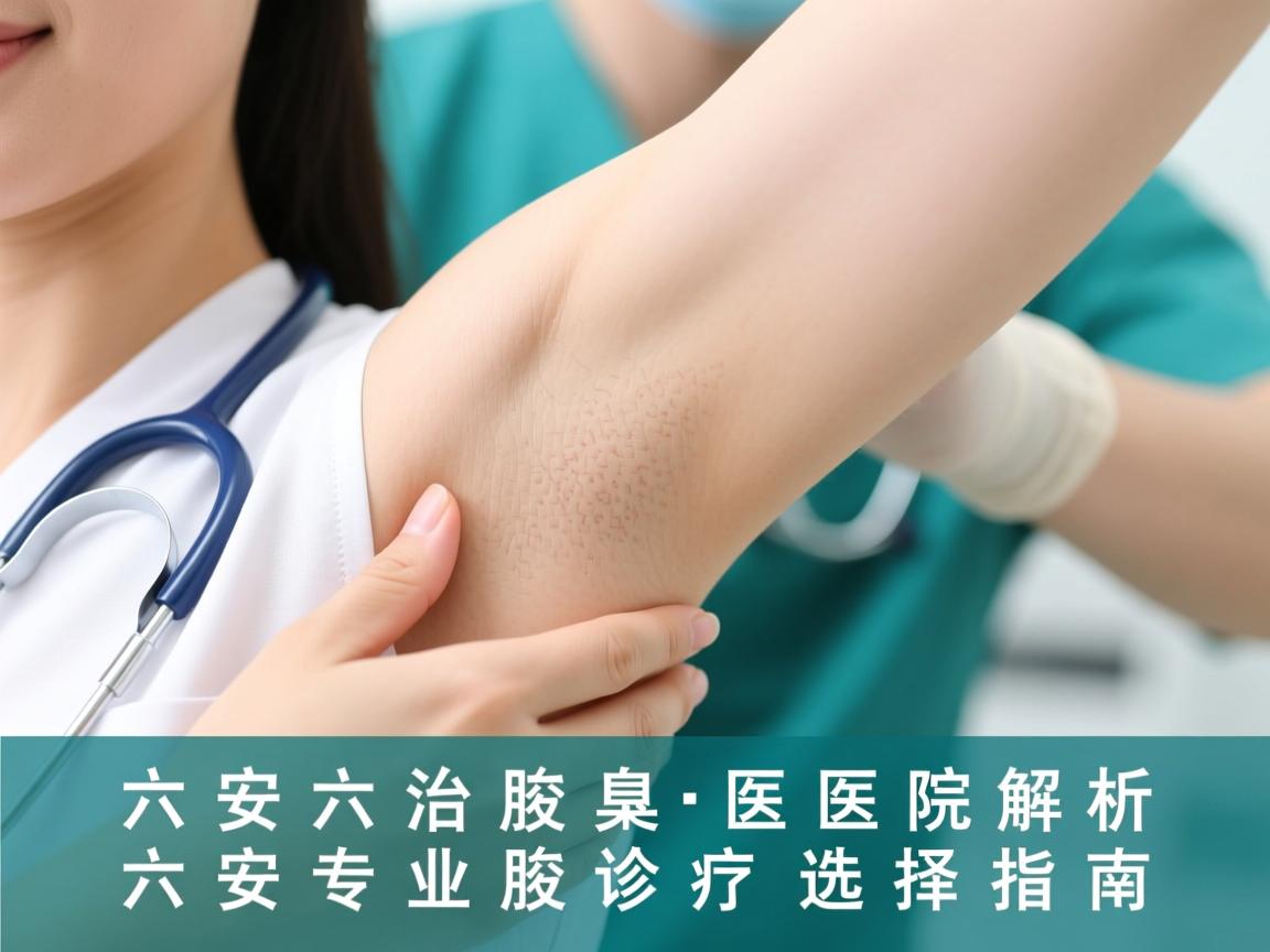 六安治腋臭医院解析，六安专业腋臭诊疗选择指南