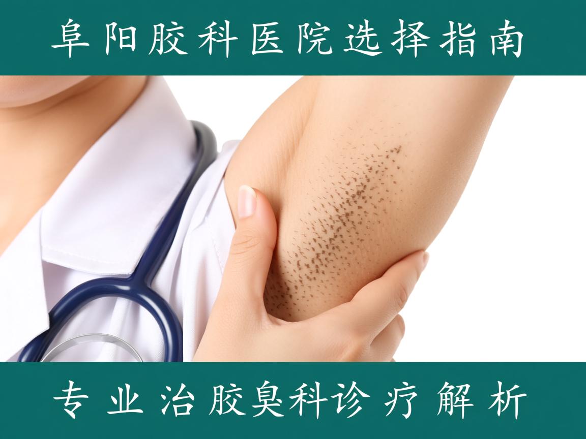 阜阳治腋臭科医院选择指南，专业治腋臭科诊疗解析