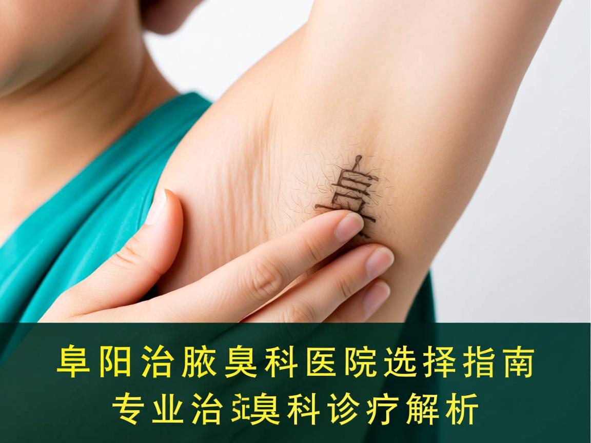 阜阳治腋臭科医院选择指南，专业治腋臭科诊疗解析
