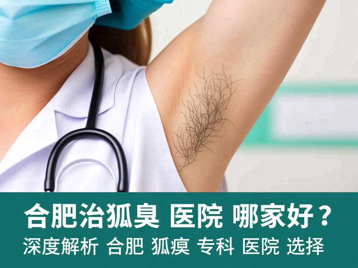 合肥治狐臭医院哪家好？深度解析合肥狐臭专科医院选择