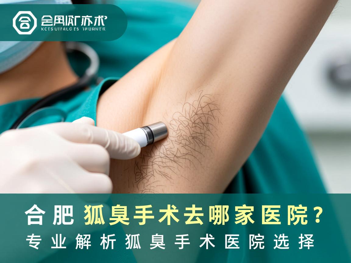 合肥狐臭手术去哪家医院？专业解析狐臭手术医院选择