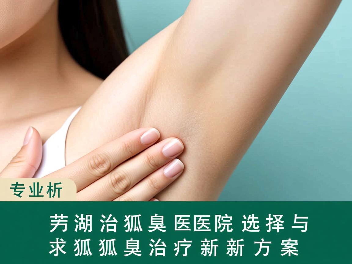 专业解析，芜湖治狐臭医院选择与狐臭治疗新方案