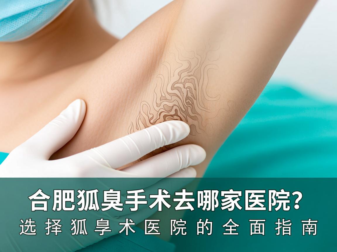合肥狐臭手术去哪家医院？选择狐臭手术医院的全面指南