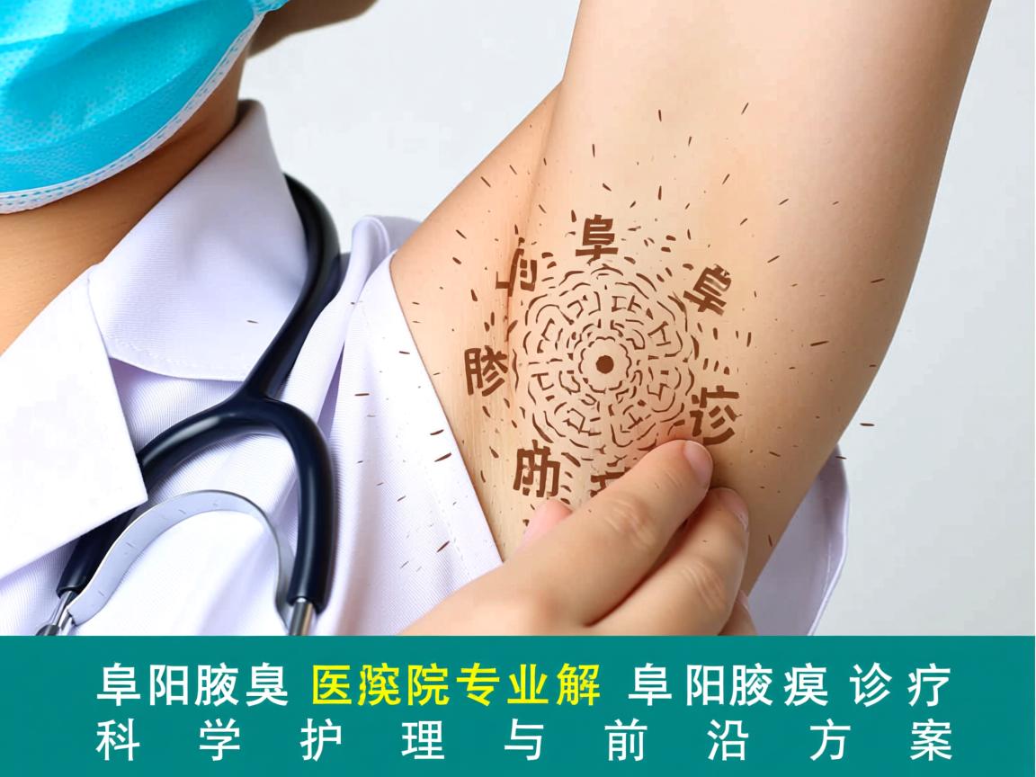 阜阳腋臭医院专业解析，阜阳腋臭诊疗的科学护理与前沿方案