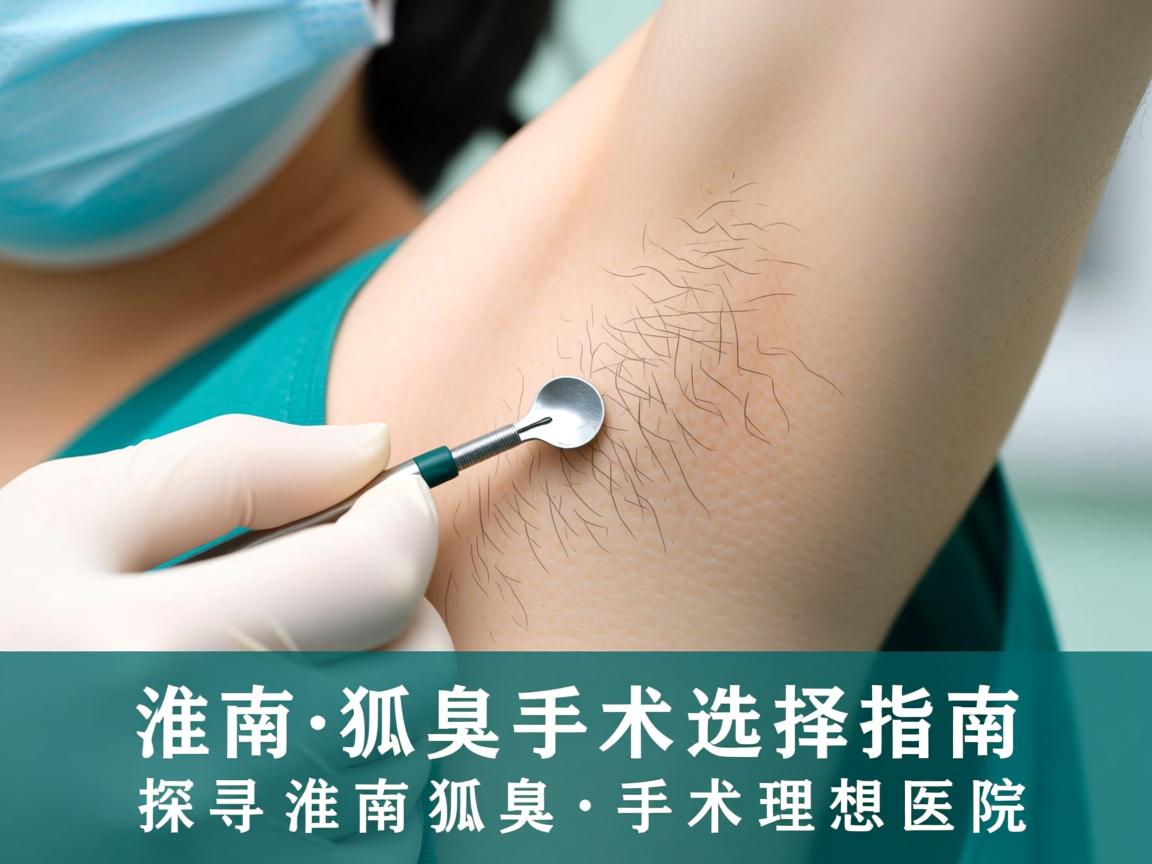 淮南狐臭手术选择指南，探寻淮南狐臭手术理想医院
