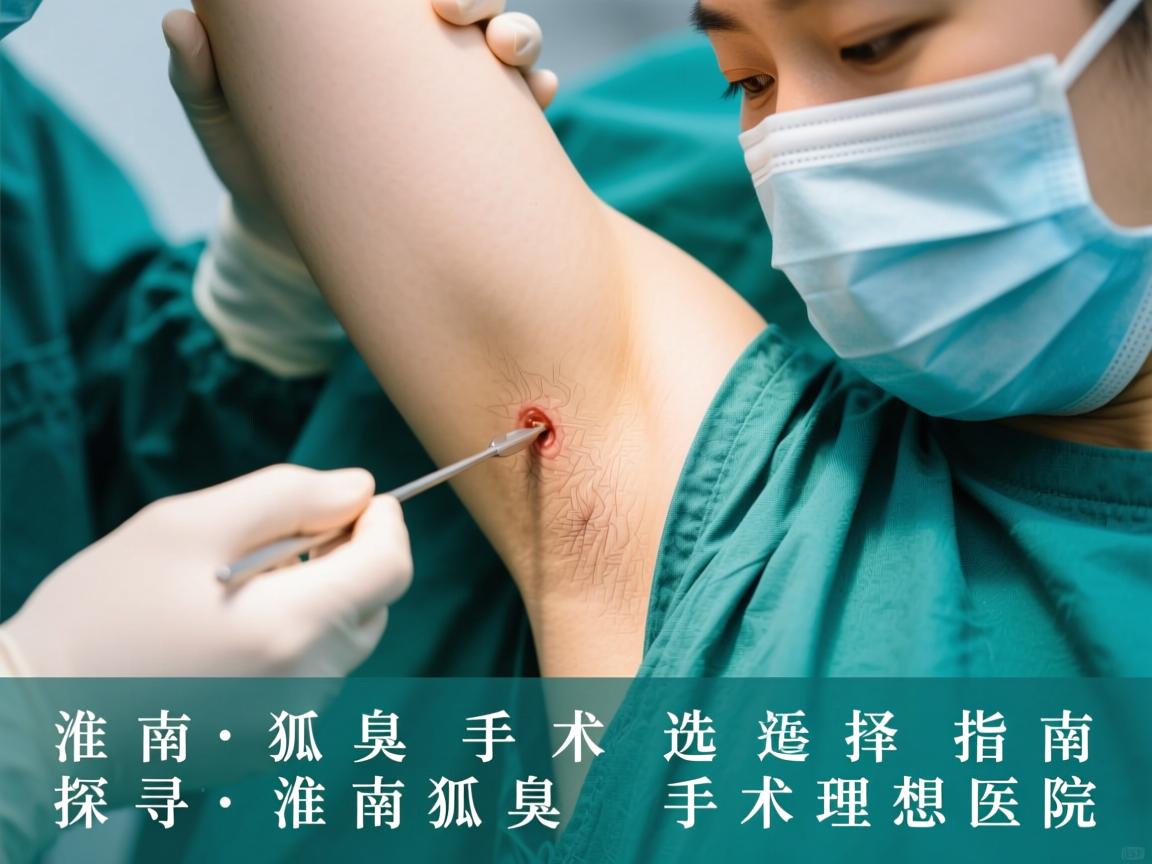 淮南狐臭手术选择指南，探寻淮南狐臭手术理想医院