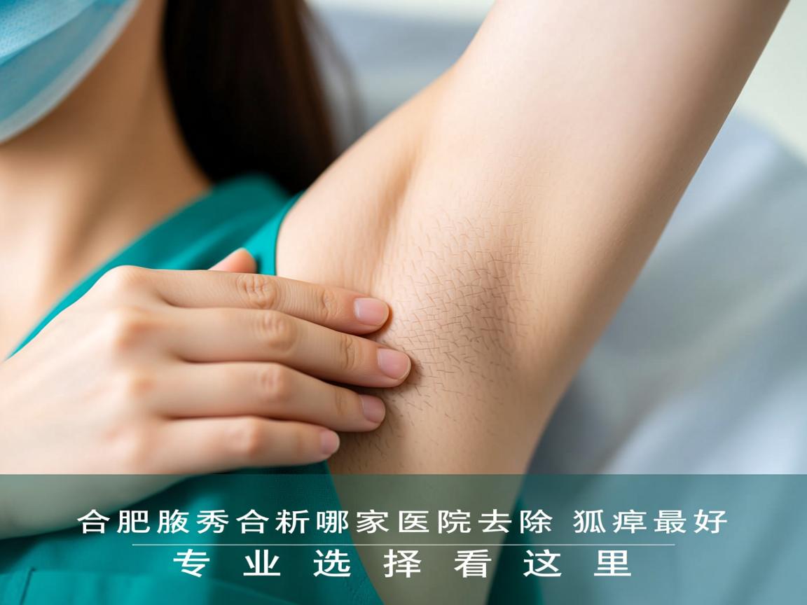 合肥腋秀解析，合肥哪家医院去除狐臭最好，专业选择看这里