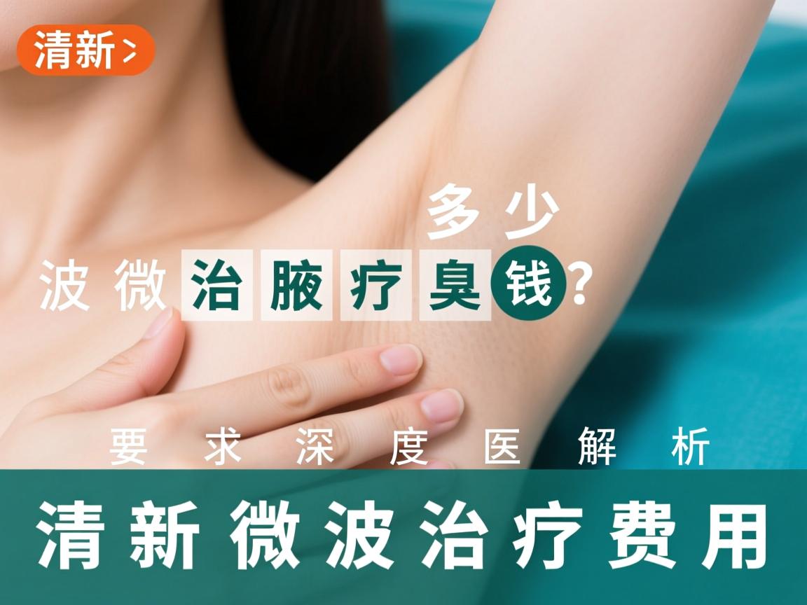 清新微波治疗腋臭多少钱？深度解析清新微波治疗费用