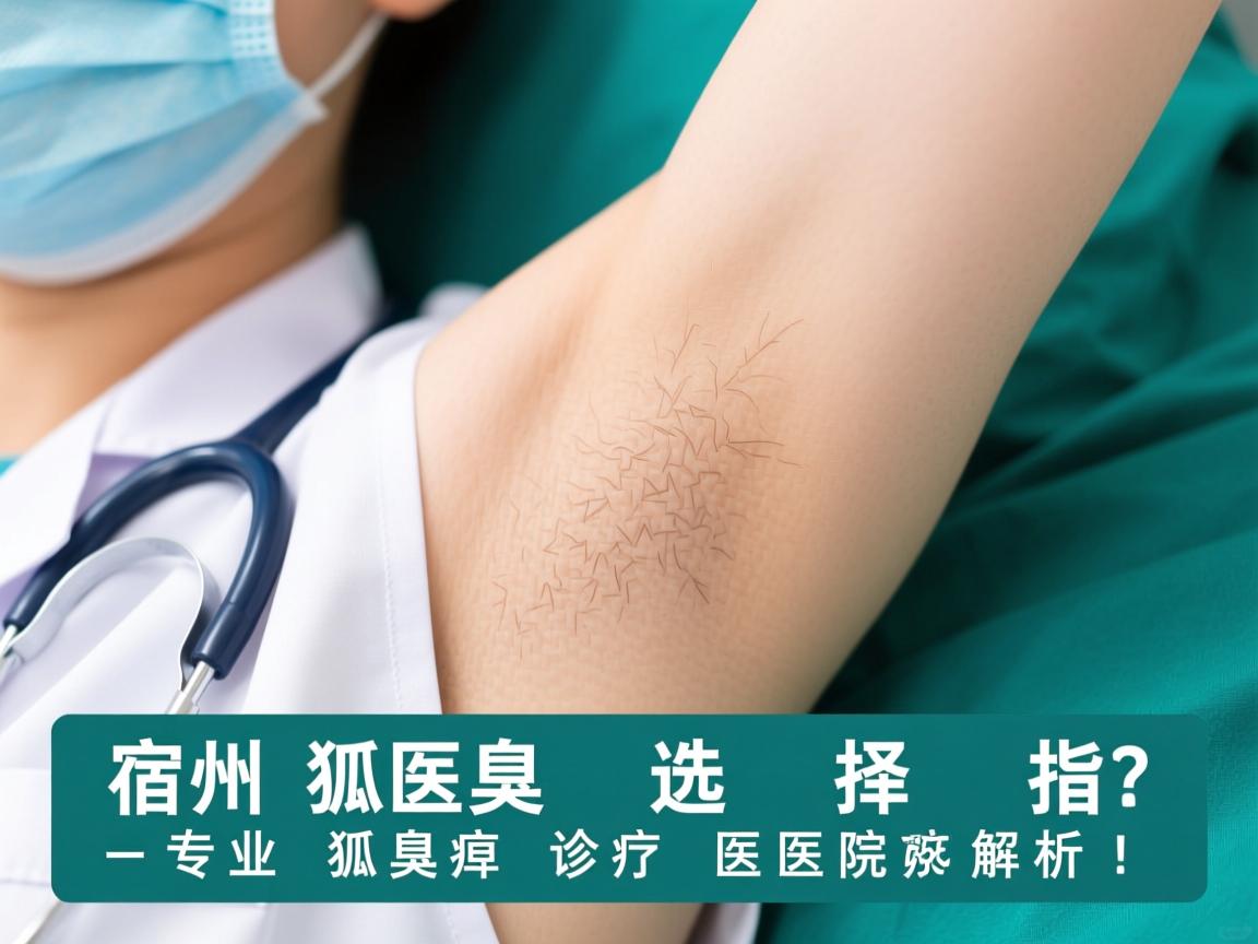 宿州狐臭医院选择指南，专业狐臭诊疗医院解析