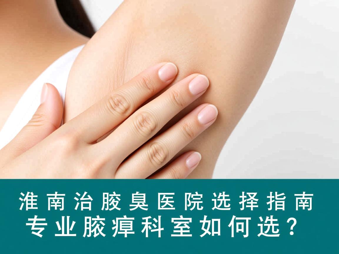 淮南治腋臭医院选择指南,专业腋臭科室如何选? 淮南治腋臭医院选择指南,专业腋臭科室如何选?