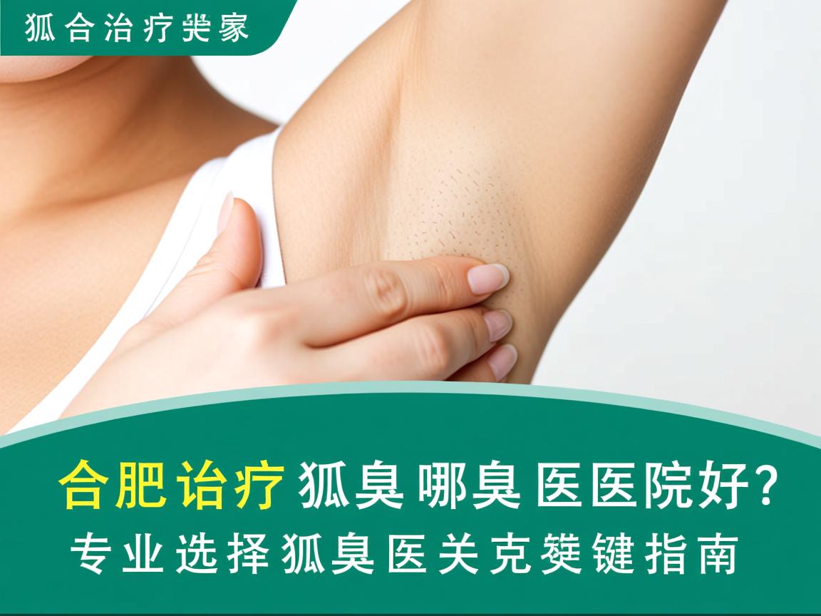 合肥治疗狐臭哪家医院好?专业选择狐臭医院的关键指南 合肥治疗狐臭哪家医院好?专业选择狐臭医院的关键指南