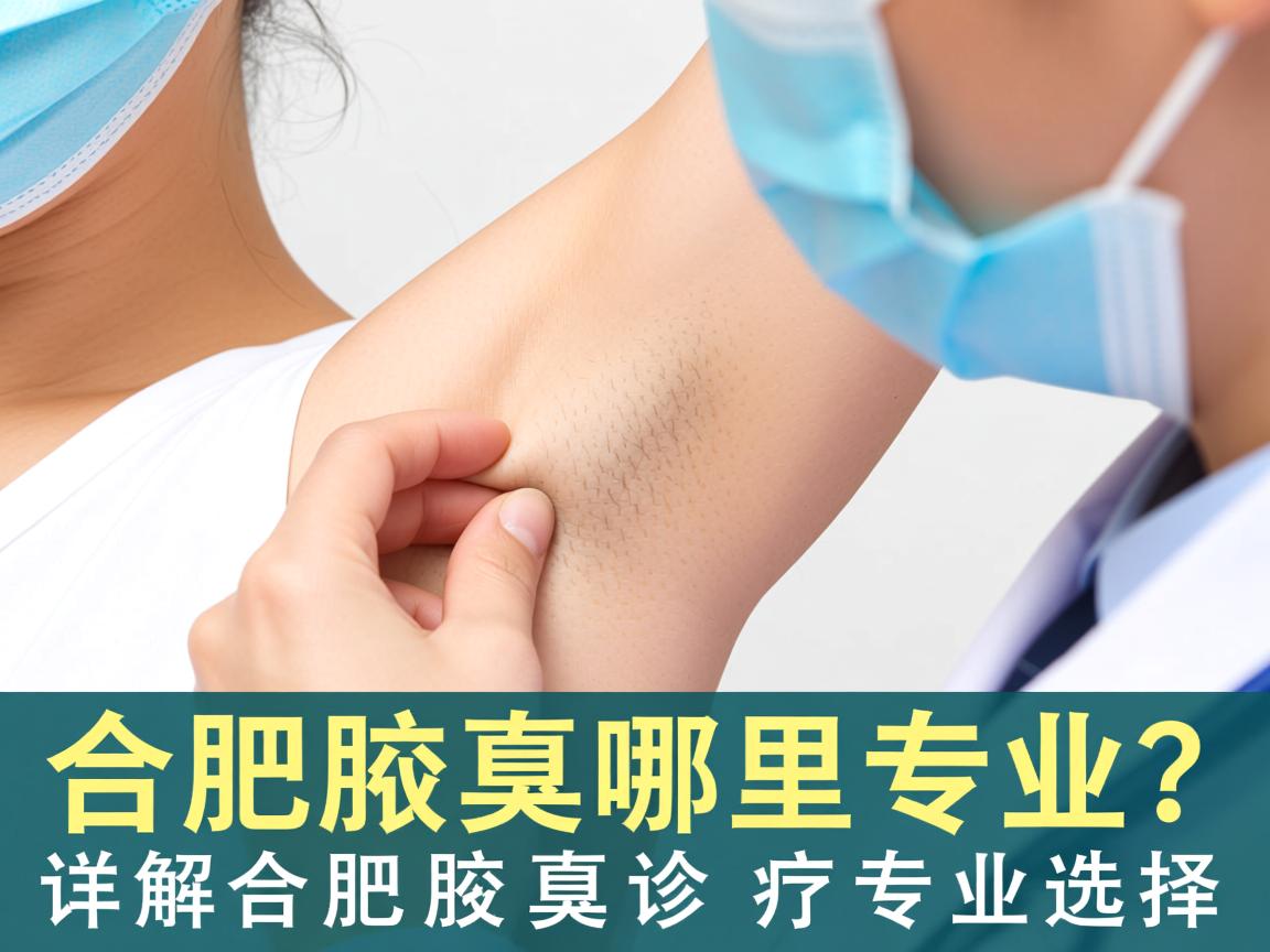 合肥看腋臭哪里专业？详解合肥腋臭诊疗的专业选择