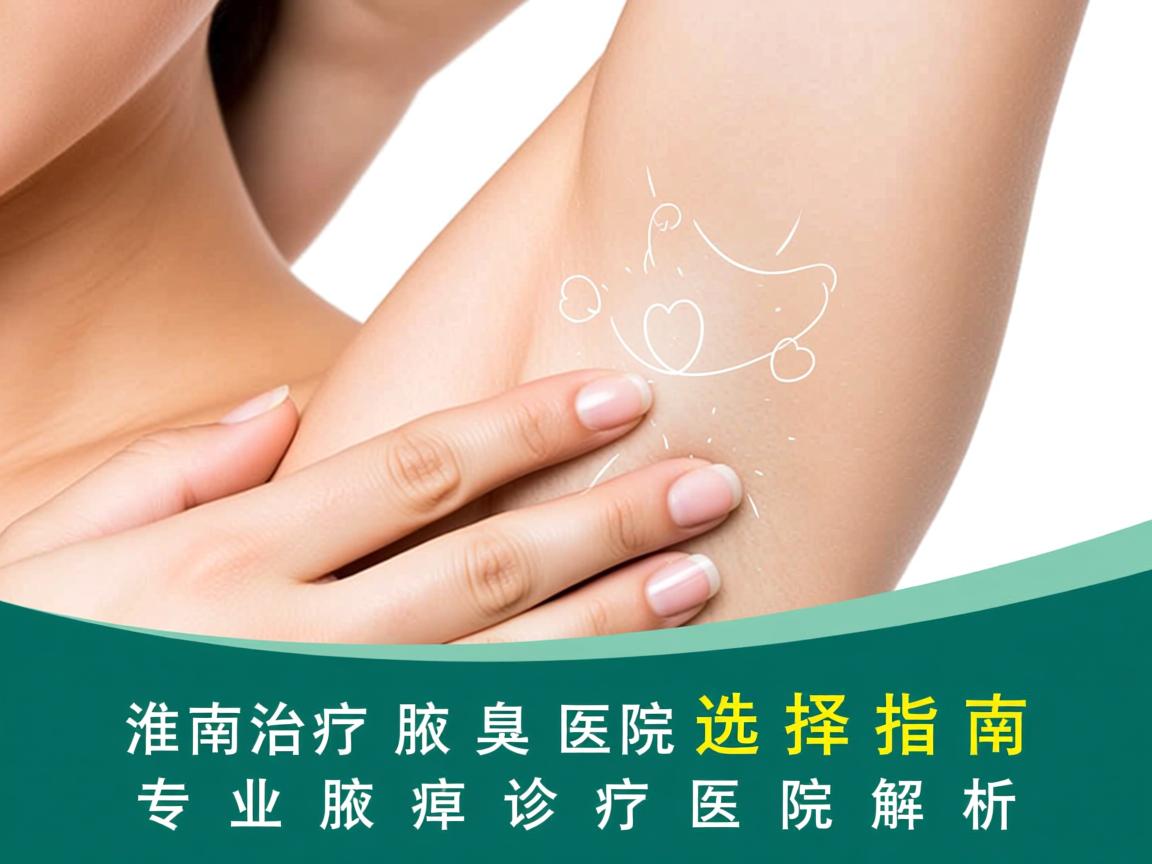 淮南治疗腋臭医院选择指南，专业腋臭诊疗医院解析