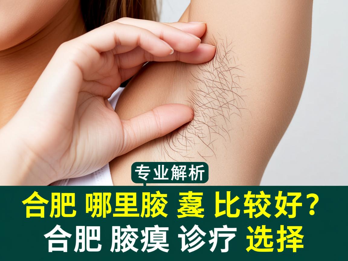 在合肥哪里看腋臭比较好？专业解析合肥腋臭诊疗选择