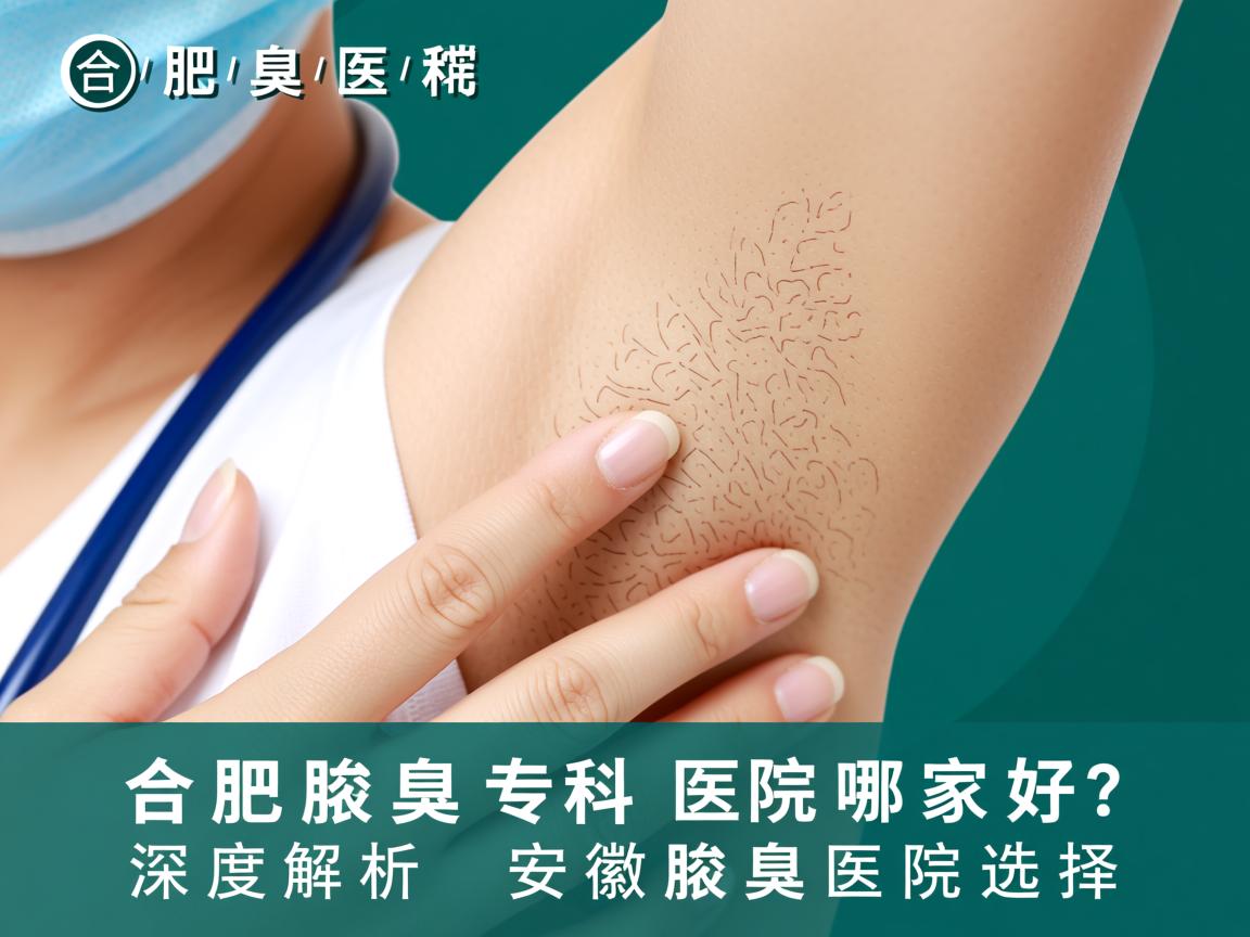 合肥腋臭专科医院哪家好？深度解析安徽腋臭医院选择