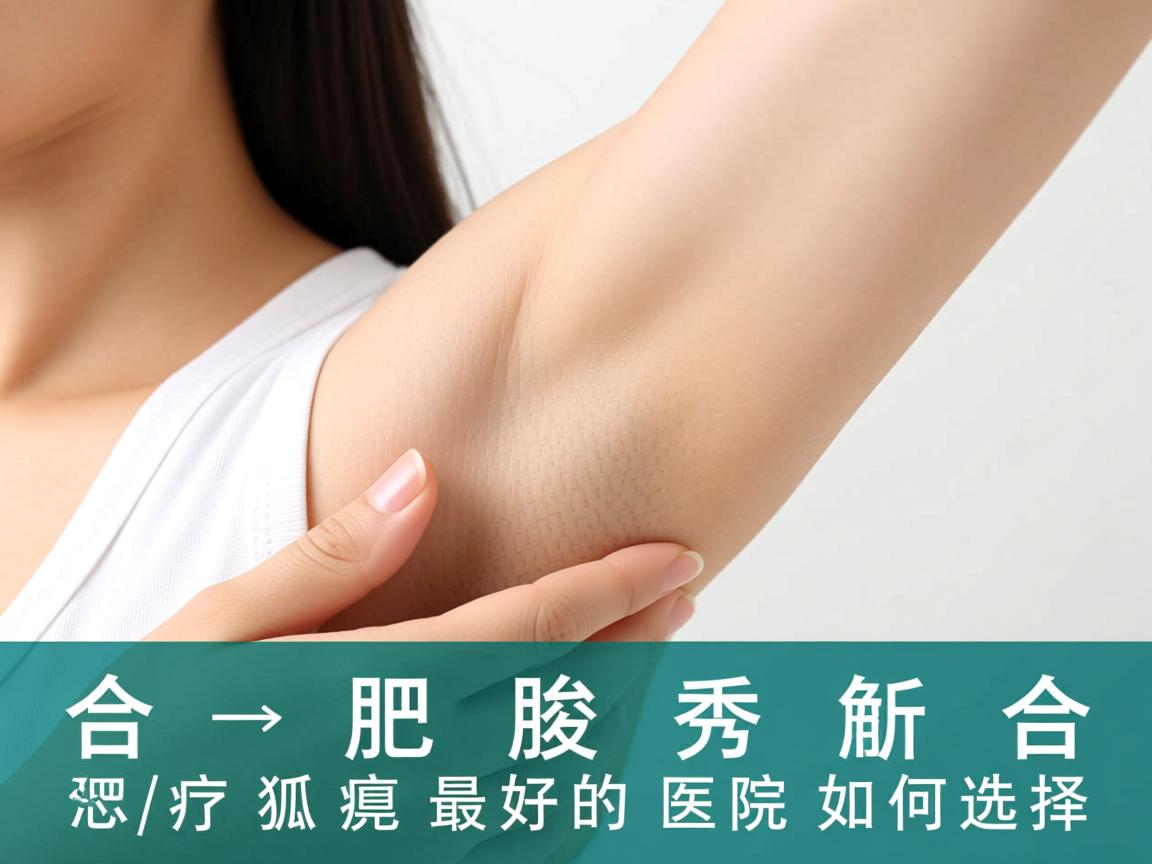 合肥腋秀解析，合肥治疗狐臭最好的医院如何选择