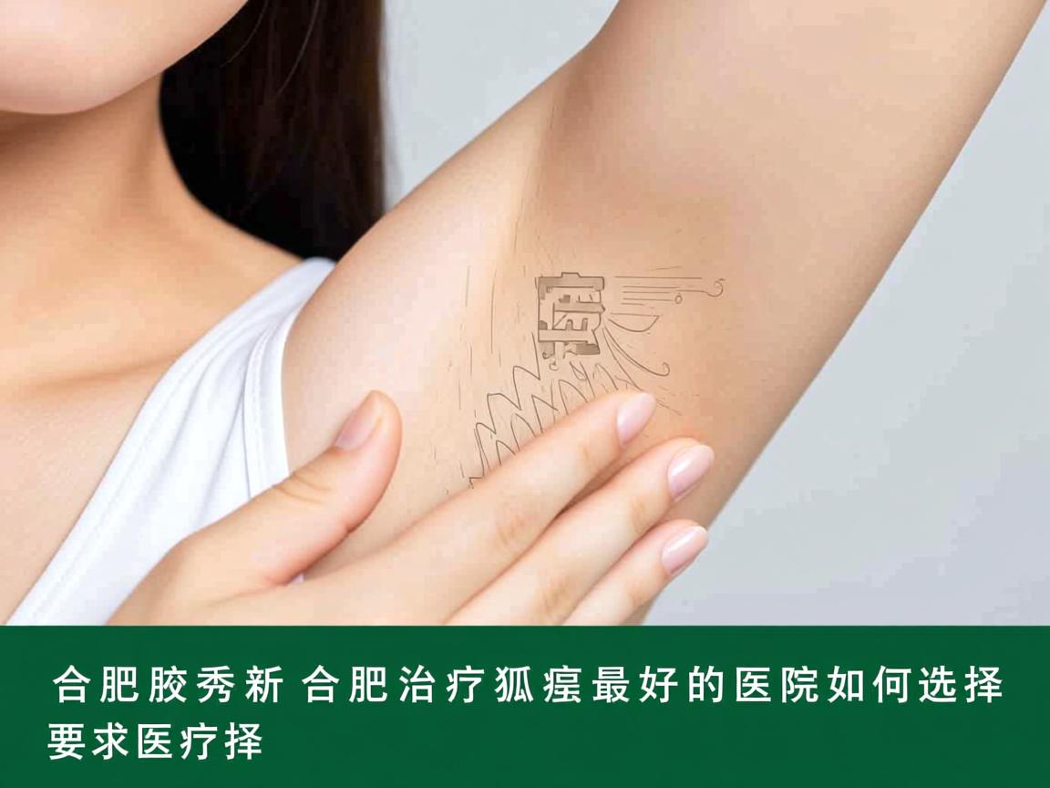 合肥腋秀解析，合肥治疗狐臭最好的医院如何选择