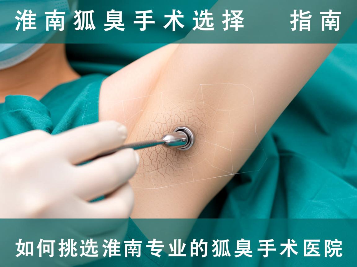 淮南狐臭手术选择指南，如何挑选淮南专业的狐臭手术医院