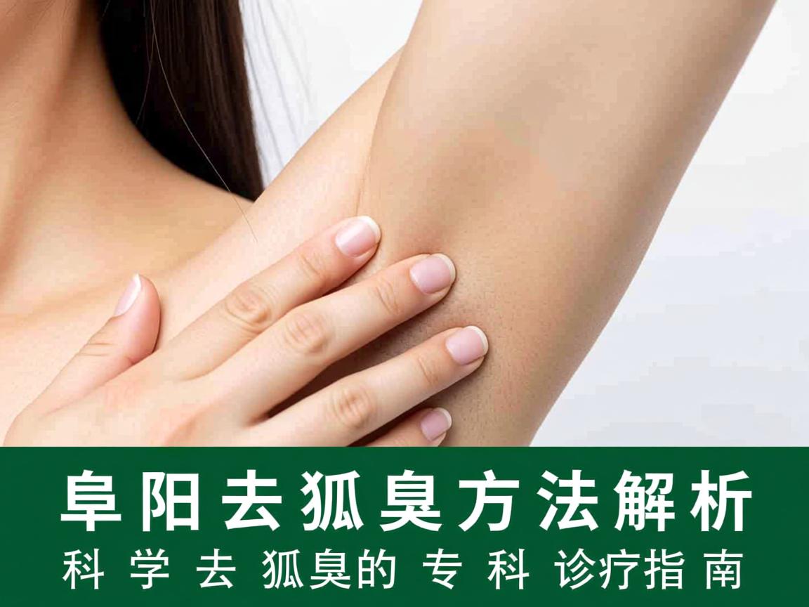 阜阳去狐臭方法解析，科学去狐臭的专科诊疗指南
