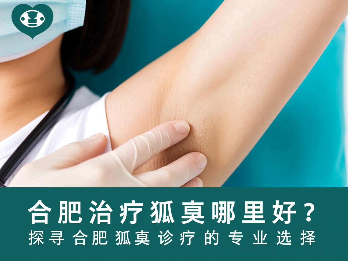 在合肥治疗狐臭哪里好？探寻合肥狐臭诊疗的专业选择