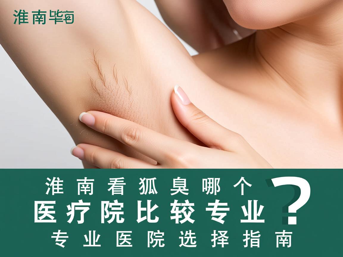 淮南看狐臭哪个医院比较专业？专业医院选择指南