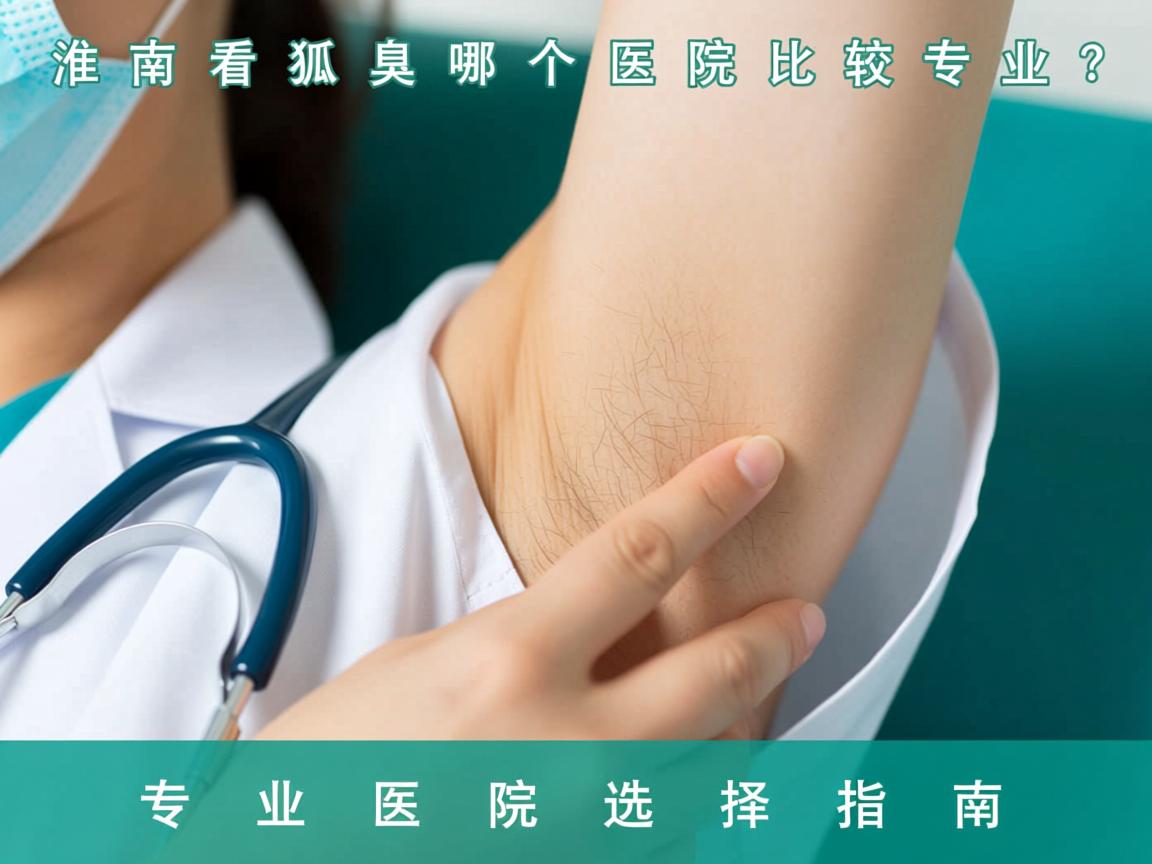 淮南看狐臭哪个医院比较专业？专业医院选择指南