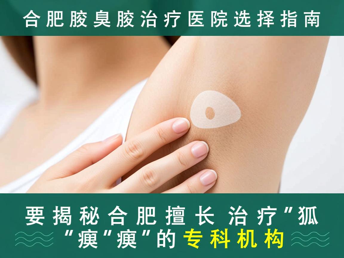 合肥腋臭治疗医院选择指南,揭秘合肥擅长治疗狐臭的专科机构 合肥腋臭治疗医院选择指南,揭秘合肥擅长治疗狐臭的专科机构