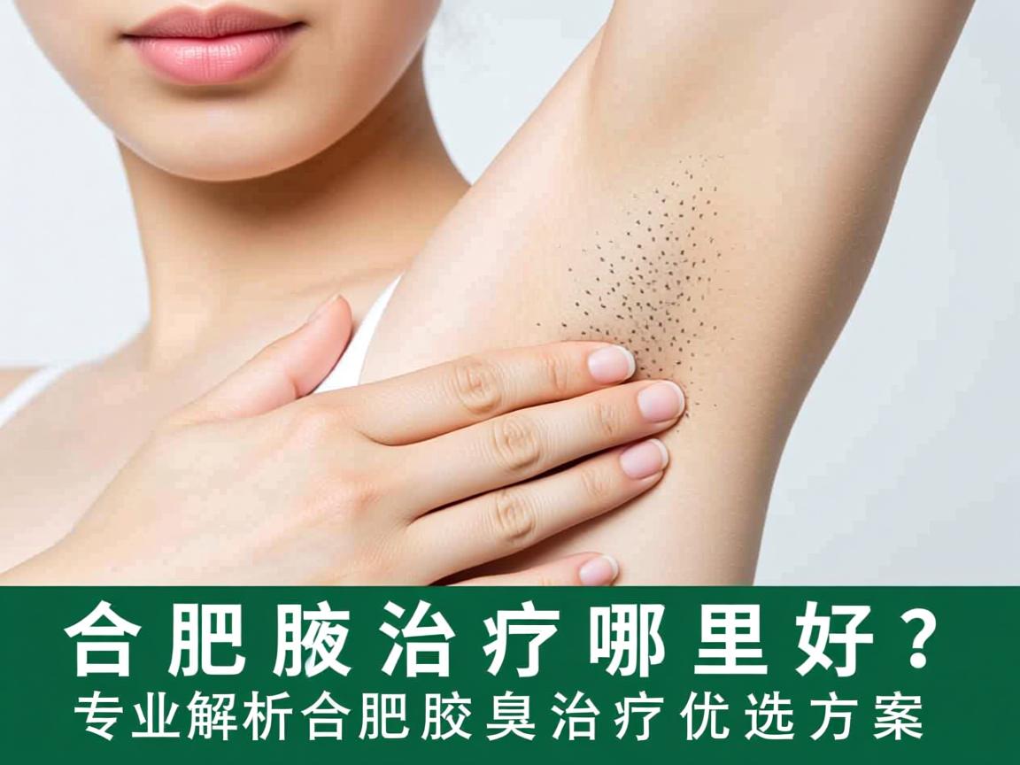 合肥腋臭治疗哪里好？专业解析合肥腋臭治疗优选方案