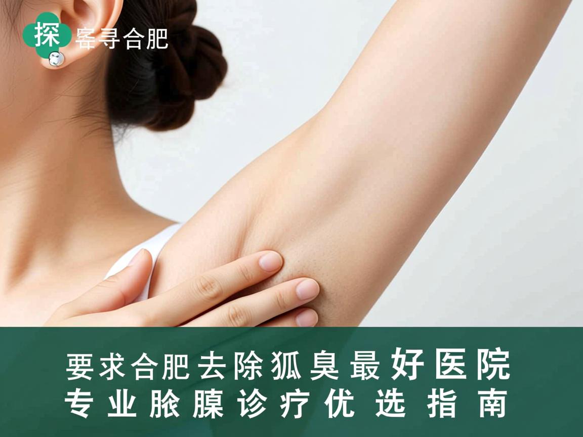 探寻合肥去除狐臭最好医院,合肥专业腋臭诊疗优选指南 探寻合肥去除狐臭最好医院,合肥专业腋臭诊疗优选指南