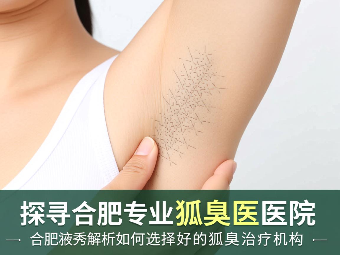 探寻合肥专业狐臭医院,合肥腋秀解析如何选择好的狐臭治疗机构 探寻合肥专业狐臭医院,合肥腋秀解析如何选择好的狐臭治疗机构