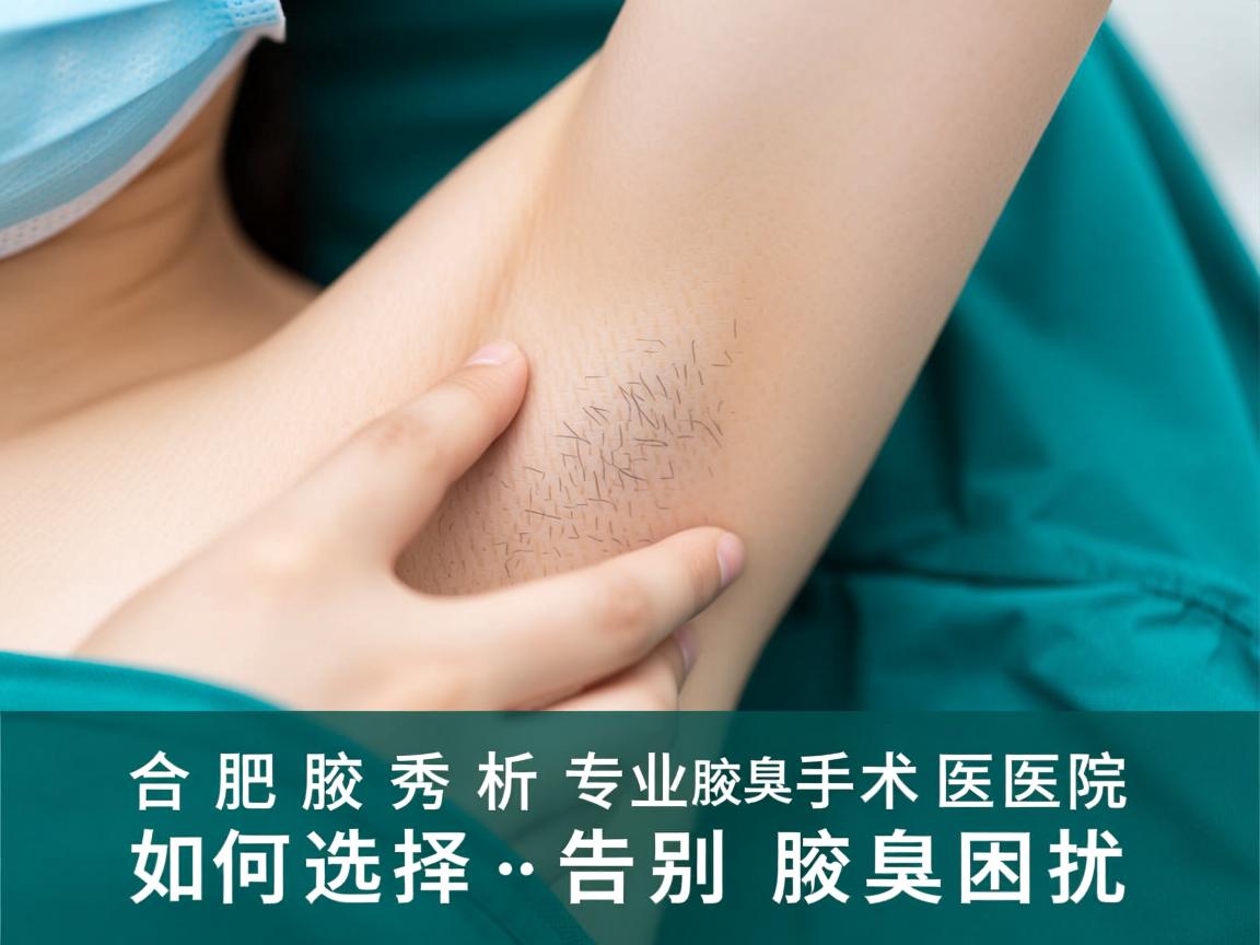 合肥腋秀解析,专业腋臭手术医院如何选择,告别腋臭困扰 合肥腋秀解析,专业腋臭手术医院如何选择,告别腋臭困扰