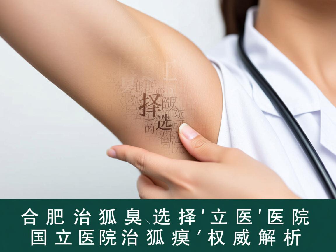 合肥治狐臭选择国立医院，国立医院治狐臭的权威解析
