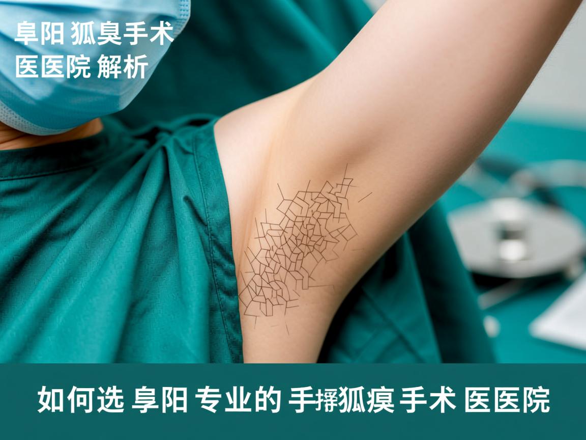 阜阳狐臭手术医院解析，如何选择阜阳专业的狐臭手术医院
