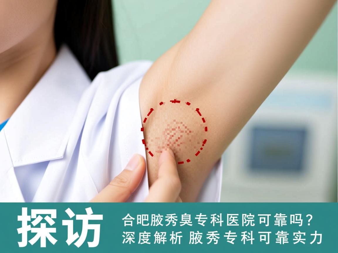 探访合肥腋秀腋臭专科医院可靠吗？深度解析腋秀专科可靠实力
