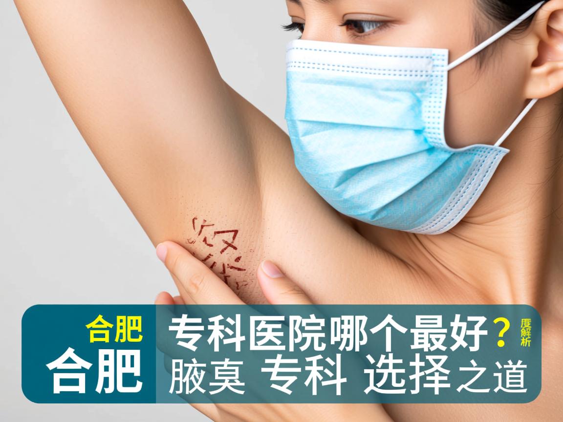 合肥腋臭专科医院哪个最好?深度解析合肥腋臭专科选择之道 合肥腋臭专科医院哪个最好?深度解析合肥腋臭专科选择之道