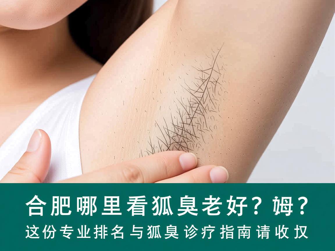 合肥哪里看狐臭好？这份专业排名与狐臭诊疗指南请收好