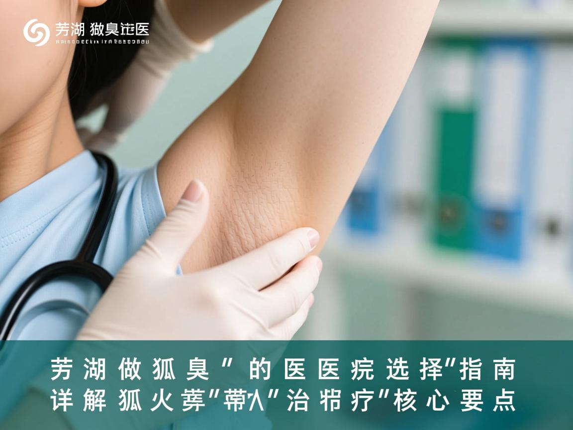 芜湖做狐臭的医院选择指南,详解狐臭治疗的核心要点 芜湖做狐臭的医院选择指南,详解狐臭治疗的核心要点