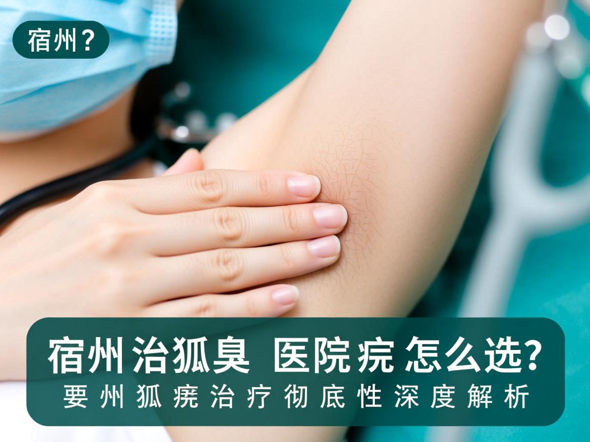 宿州治狐臭医院怎么选?宿州狐臭治疗彻底性深度解析 宿州治狐臭医院怎么选?宿州狐臭治疗彻底性深度解析