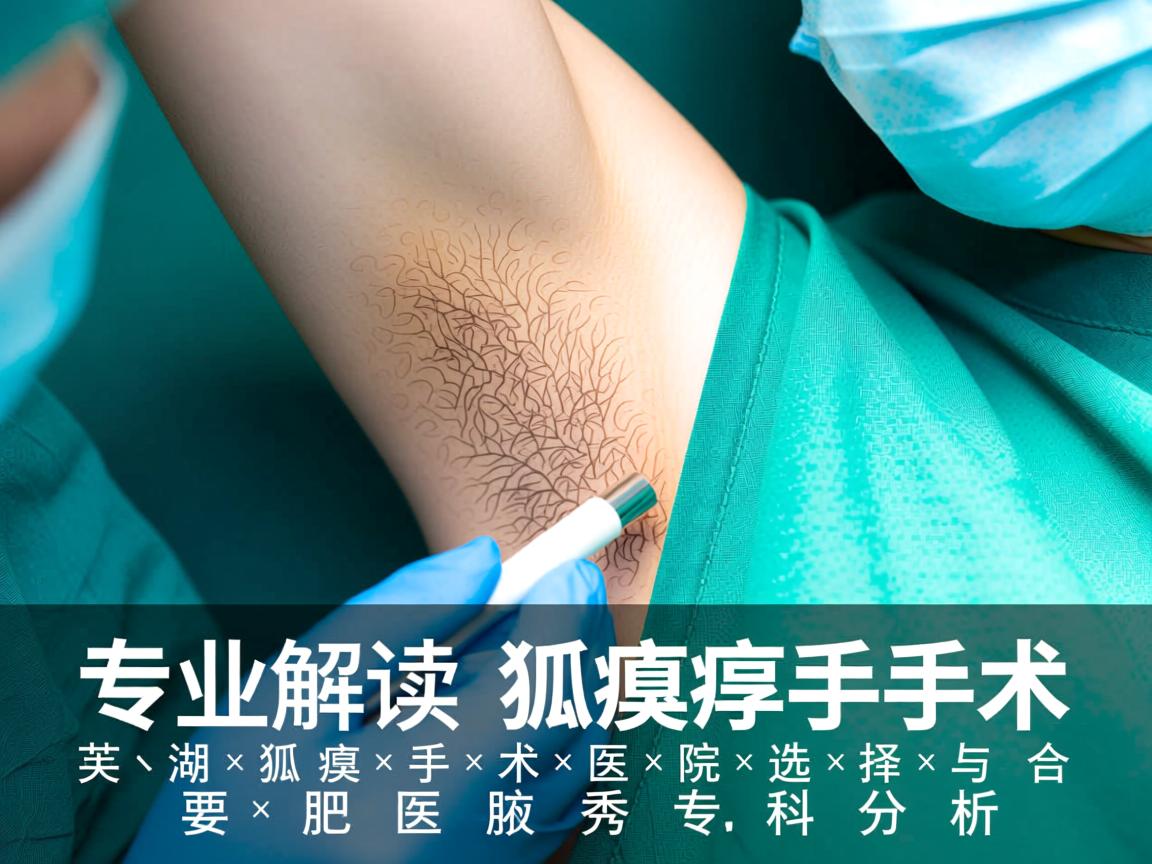 专业解读狐臭手术,芜湖狐臭手术医院选择与合肥腋秀专科分析 专业解读狐臭手术,芜湖狐臭手术医院选择与合肥腋秀专科分析