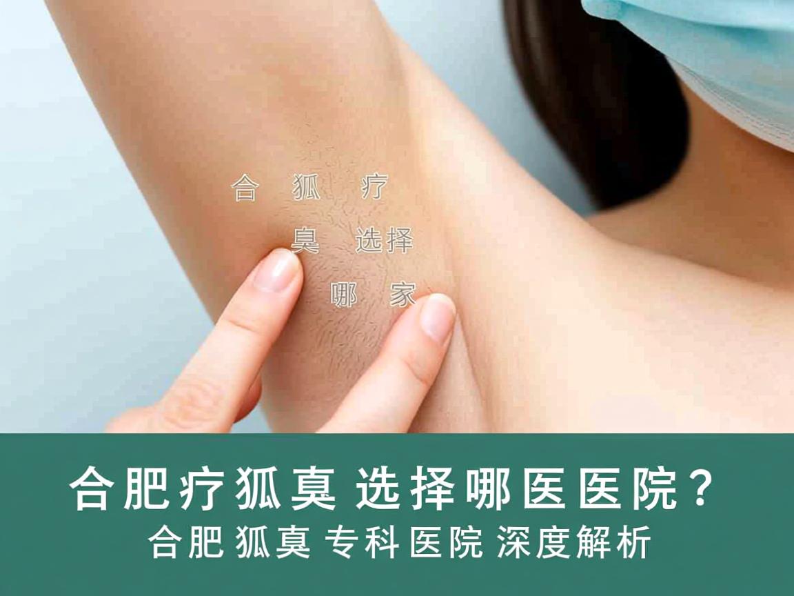 在合肥治疗狐臭选择哪家医院?合肥狐臭专科医院深度解析 在合肥治疗狐臭选择哪家医院?合肥狐臭专科医院深度解析