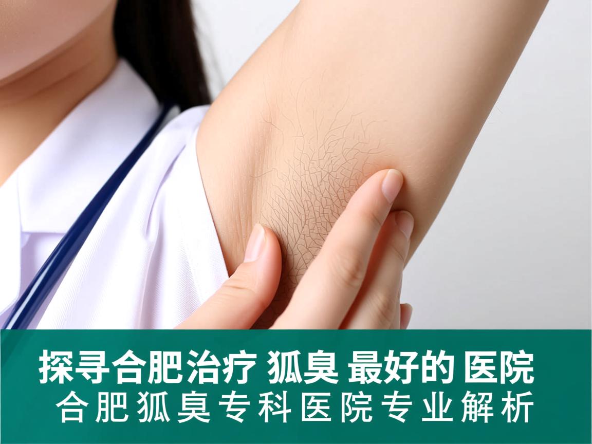 探寻合肥治疗狐臭最好的医院，合肥狐臭专科医院专业解析