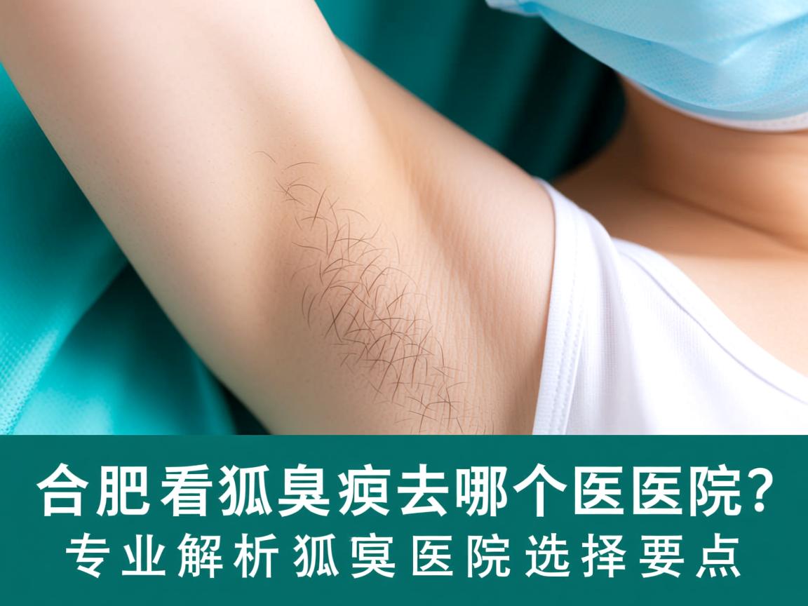 合肥看狐臭去哪个医院？专业解析狐臭医院选择要点
