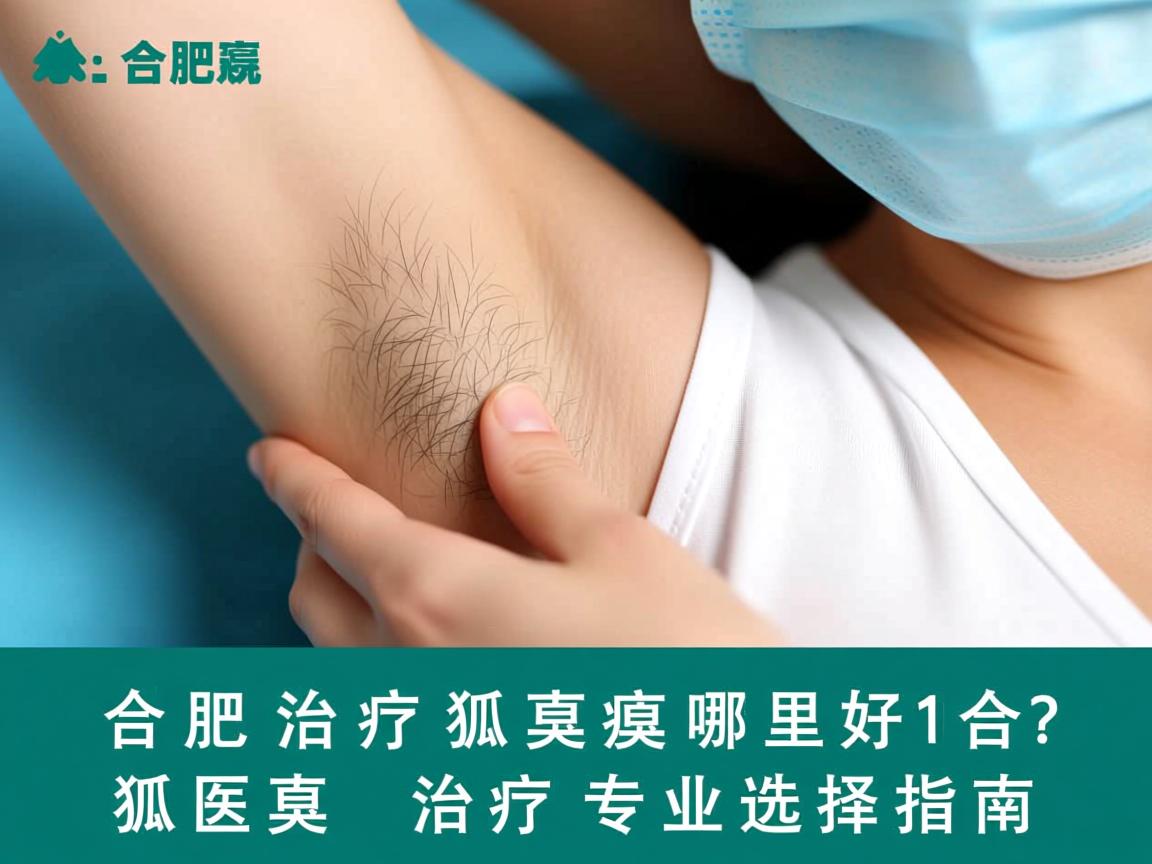 在合肥治疗狐臭哪里好？合肥狐臭治疗专业选择指南