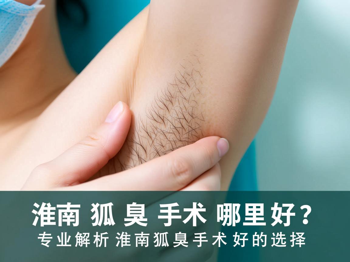 淮南狐臭手术哪里好？专业解析淮南狐臭手术好的选择