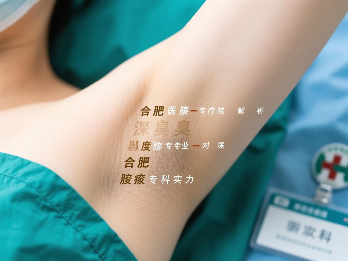 合肥腋臭医院专业解析，深度对比合肥腋臭专科实力