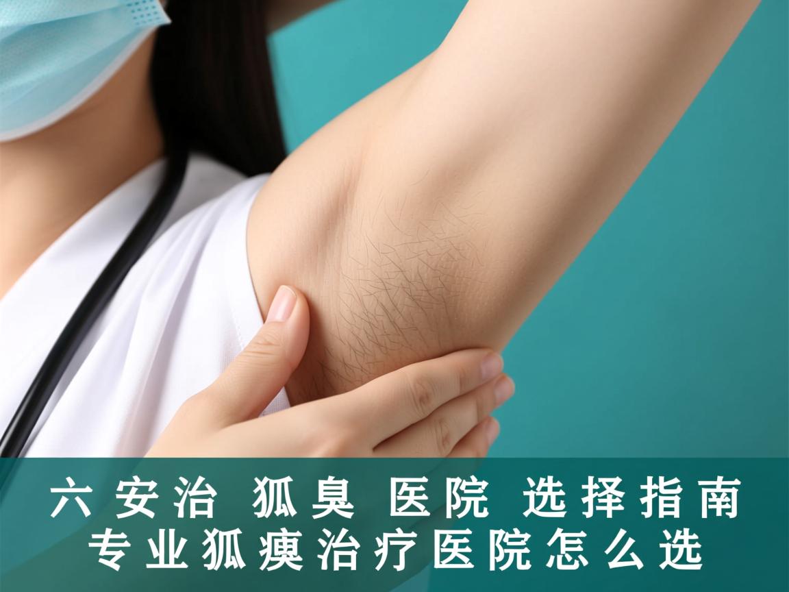 六安治狐臭医院选择指南，专业狐臭治疗医院怎么选