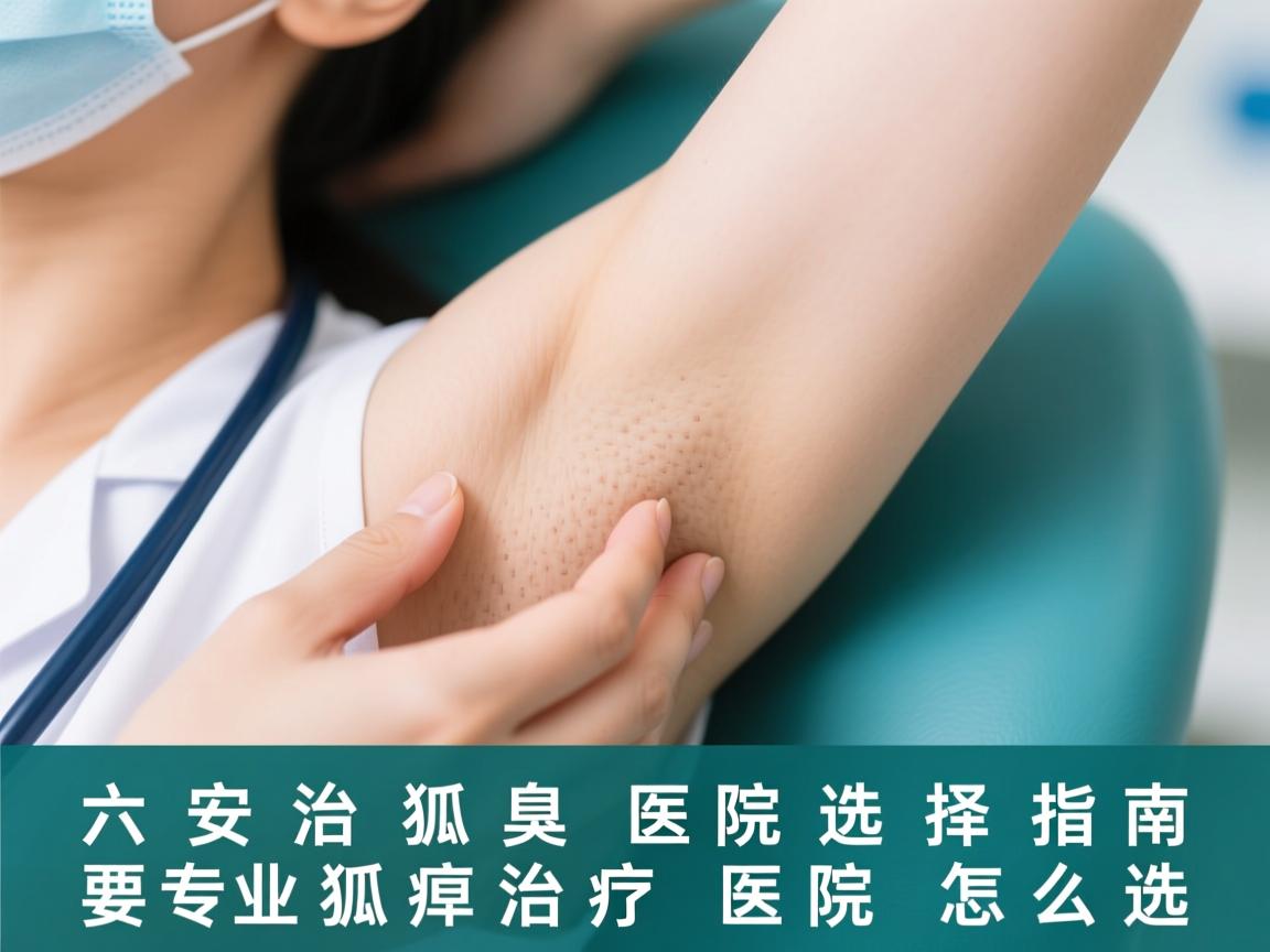 六安治狐臭医院选择指南，专业狐臭治疗医院怎么选