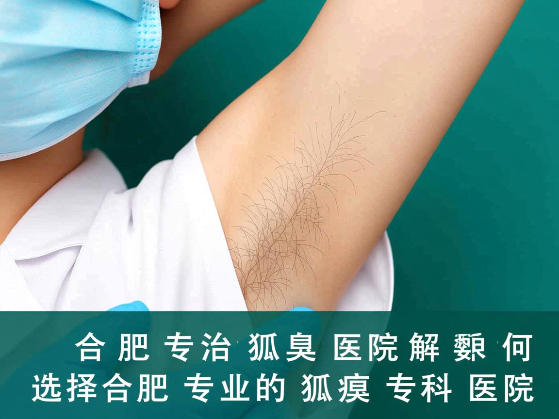 合肥专治狐臭医院解析，如何选择合肥专业的狐臭专科医院
